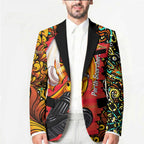 Personalized Perth Scorchers Cricket Blazer Hippie Psychedelic Pattern Vibrant Mandala Art Style