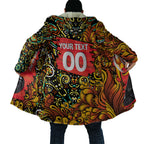 Personalized Perth Scorchers Cricket Cloak Hippie Psychedelic Pattern Vibrant Mandala Art Style