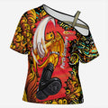 Personalized Perth Scorchers Cricket Cross Shoulder Shirt Hippie Psychedelic Pattern Vibrant Mandala Art Style