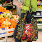 Personalized Perth Scorchers Cricket Grocery Bag Hippie Psychedelic Pattern Vibrant Mandala Art Style