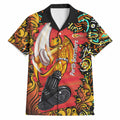 Personalized Perth Scorchers Cricket Hawaiian Shirt Hippie Psychedelic Pattern Vibrant Mandala Art Style