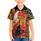 Personalized Perth Scorchers Cricket Hawaiian Shirt Hippie Psychedelic Pattern Vibrant Mandala Art Style