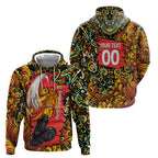 Personalized Perth Scorchers Cricket Hoodie Hippie Psychedelic Pattern Vibrant Mandala Art Style