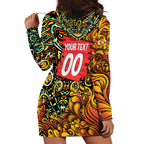 Personalized Perth Scorchers Cricket Hoodie Dress Hippie Psychedelic Pattern Vibrant Mandala Art Style