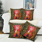 Personalized Perth Scorchers Cricket Pillow Cover Hippie Psychedelic Pattern Vibrant Mandala Art Style