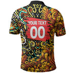 Personalized Perth Scorchers Cricket Polo Shirt Hippie Psychedelic Pattern Vibrant Mandala Art Style