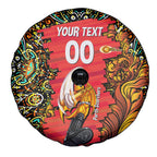 Personalized Perth Scorchers Cricket Spare Tire Cover Hippie Psychedelic Pattern Vibrant Mandala Art Style