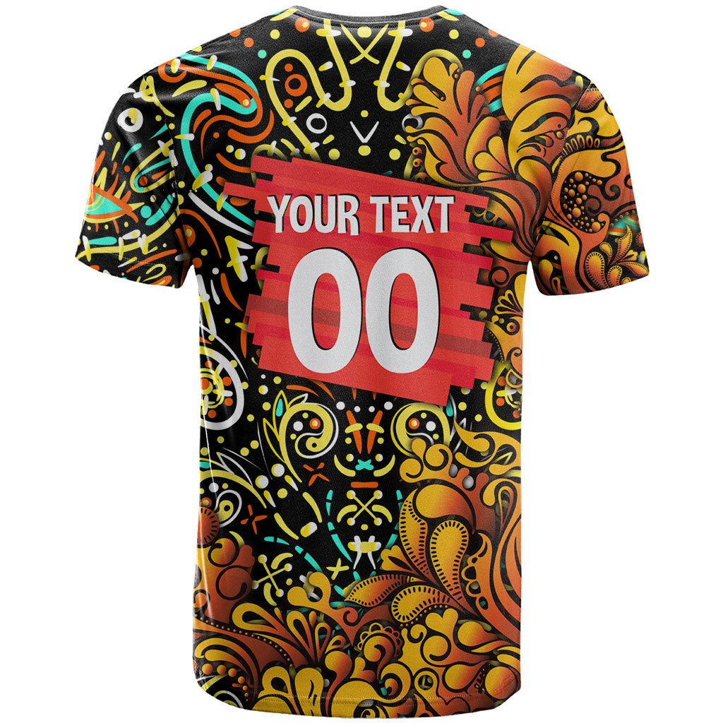 Personalized Perth Scorchers Cricket T Shirt Hippie Psychedelic Pattern Vibrant Mandala Art Style