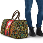 Personalized Perth Scorchers Cricket Travel Bag Hippie Psychedelic Pattern Vibrant Mandala Art Style