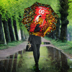 Personalized Perth Scorchers Cricket Umbrella Hippie Psychedelic Pattern Vibrant Mandala Art Style