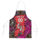 Personalized Sydney Sixers Cricket Apron Hippie Psychedelic Pattern Vibrant Mandala Art Style