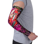 Personalized Sydney Sixers Cricket Arm Sleeves Hippie Psychedelic Pattern Vibrant Mandala Art Style