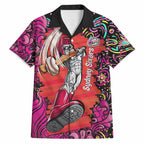 Personalized Sydney Sixers Cricket Hawaiian Shirt Hippie Psychedelic Pattern Vibrant Mandala Art Style