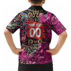 Personalized Sydney Sixers Cricket Hawaiian Shirt Hippie Psychedelic Pattern Vibrant Mandala Art Style