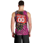 Personalized Sydney Sixers Cricket Men Tank Top Hippie Psychedelic Pattern Vibrant Mandala Art Style