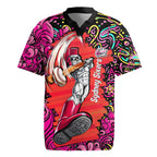 Personalized Sydney Sixers Cricket Rugby Jersey Hippie Psychedelic Pattern Vibrant Mandala Art Style