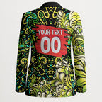 Personalized Sydney Thunder Cricket Blazer Hippie Psychedelic Pattern Vibrant Mandala Art Style