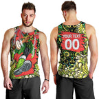 Personalized Sydney Thunder Cricket Men Tank Top Hippie Psychedelic Pattern Vibrant Mandala Art Style