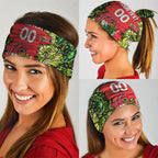 Personalized Sydney Thunder Cricket Neck Gaiter Hippie Psychedelic Pattern Vibrant Mandala Art Style