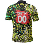 Personalized Sydney Thunder Cricket Polo Shirt Hippie Psychedelic Pattern Vibrant Mandala Art Style