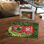 Personalized Sydney Thunder Cricket Puzzle Hippie Psychedelic Pattern Vibrant Mandala Art Style