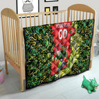 Personalized Sydney Thunder Cricket Quilt Hippie Psychedelic Pattern Vibrant Mandala Art Style