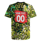 Personalized Sydney Thunder Cricket Rugby Jersey Hippie Psychedelic Pattern Vibrant Mandala Art Style