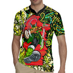 Personalized Sydney Thunder Cricket Rugby Jersey Hippie Psychedelic Pattern Vibrant Mandala Art Style