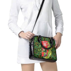 Personalized Sydney Thunder Cricket Shoulder Handbag Hippie Psychedelic Pattern Vibrant Mandala Art Style