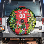 Personalized Sydney Thunder Cricket Spare Tire Cover Hippie Psychedelic Pattern Vibrant Mandala Art Style