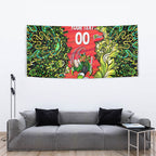 Personalized Sydney Thunder Cricket Tapestry Hippie Psychedelic Pattern Vibrant Mandala Art Style