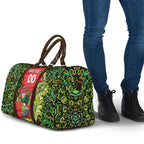 Personalized Sydney Thunder Cricket Travel Bag Hippie Psychedelic Pattern Vibrant Mandala Art Style