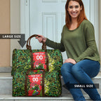 Personalized Sydney Thunder Cricket Travel Bag Hippie Psychedelic Pattern Vibrant Mandala Art Style