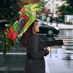 Personalized Sydney Thunder Cricket Umbrella Hippie Psychedelic Pattern Vibrant Mandala Art Style