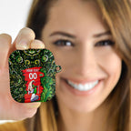 Personalized Melbourne Stars Cricket AirPods Case Hippie Psychedelic Pattern Vibrant Mandala Art Style