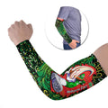 Personalized Melbourne Stars Cricket Arm Sleeves Hippie Psychedelic Pattern Vibrant Mandala Art Style
