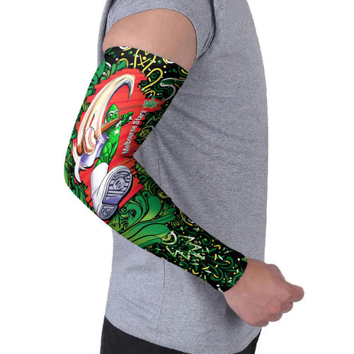 Personalized Melbourne Stars Cricket Arm Sleeves Hippie Psychedelic Pattern Vibrant Mandala Art Style