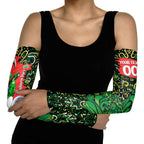 Personalized Melbourne Stars Cricket Arm Sleeves Hippie Psychedelic Pattern Vibrant Mandala Art Style