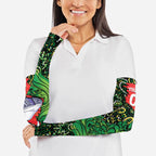 Personalized Melbourne Stars Cricket Arm Sleeves Hippie Psychedelic Pattern Vibrant Mandala Art Style
