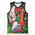 Personalized Melbourne Stars Cricket Basketball Jersey Hippie Psychedelic Pattern Vibrant Mandala Art Style