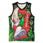 Personalized Melbourne Stars Cricket Basketball Jersey Hippie Psychedelic Pattern Vibrant Mandala Art Style