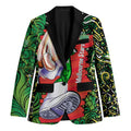 Personalized Melbourne Stars Cricket Blazer Hippie Psychedelic Pattern Vibrant Mandala Art Style