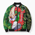 Personalized Melbourne Stars Cricket Bomber Puffer Jacket Hippie Psychedelic Pattern Vibrant Mandala Art Style