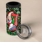 Personalized Melbourne Stars Cricket 4 in 1 Can Cooler Tumbler Hippie Psychedelic Pattern Vibrant Mandala Art Style