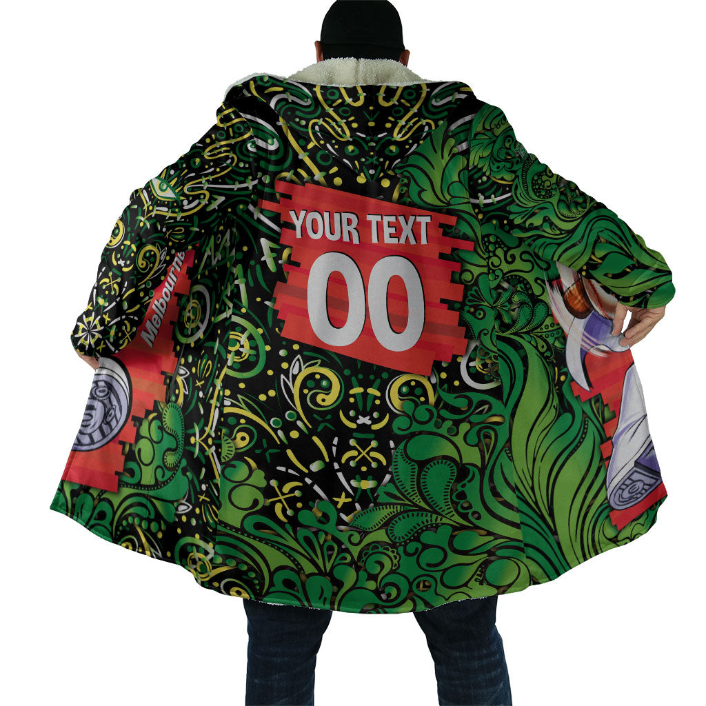 Personalized Melbourne Stars Cricket Cloak Hippie Psychedelic Pattern Vibrant Mandala Art Style