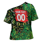 Personalized Melbourne Stars Cricket Cross Shoulder Shirt Hippie Psychedelic Pattern Vibrant Mandala Art Style