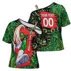 Personalized Melbourne Stars Cricket Cross Shoulder Shirt Hippie Psychedelic Pattern Vibrant Mandala Art Style