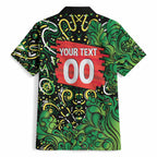 Personalized Melbourne Stars Cricket Hawaiian Shirt Hippie Psychedelic Pattern Vibrant Mandala Art Style