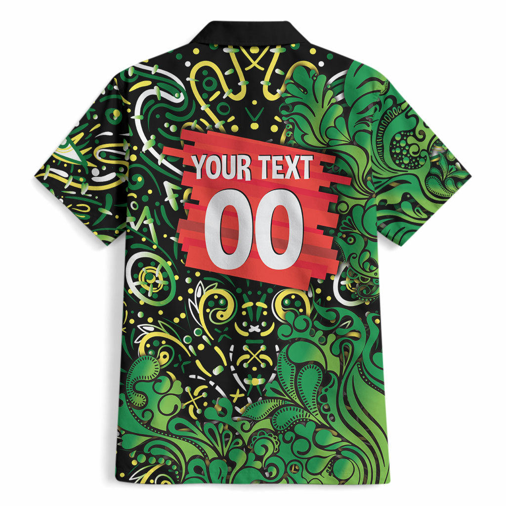 Personalized Melbourne Stars Cricket Hawaiian Shirt Hippie Psychedelic Pattern Vibrant Mandala Art Style