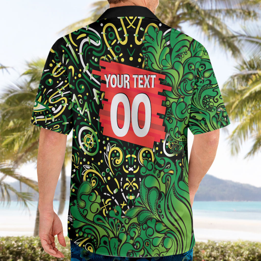 Personalized Melbourne Stars Cricket Hawaiian Shirt Hippie Psychedelic Pattern Vibrant Mandala Art Style